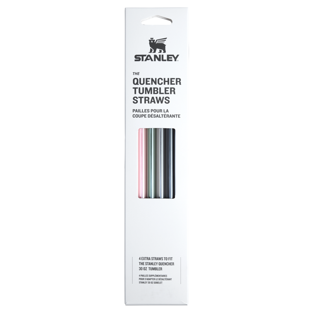 Adventure Quencher Travel Tumbler Straws | 4-Pack